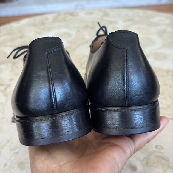 Bally Cap Toe Leather Oxfords Mint Condition $2,050 New - Picture 11 of 16